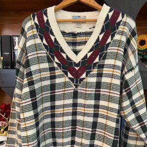 Aeropostale V-Neck Vintage Sweater